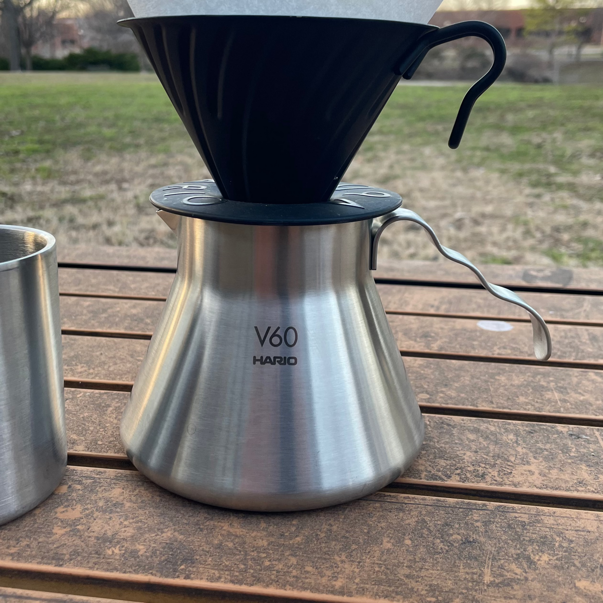 Hario Outdoor V60 Metal Coffee Server