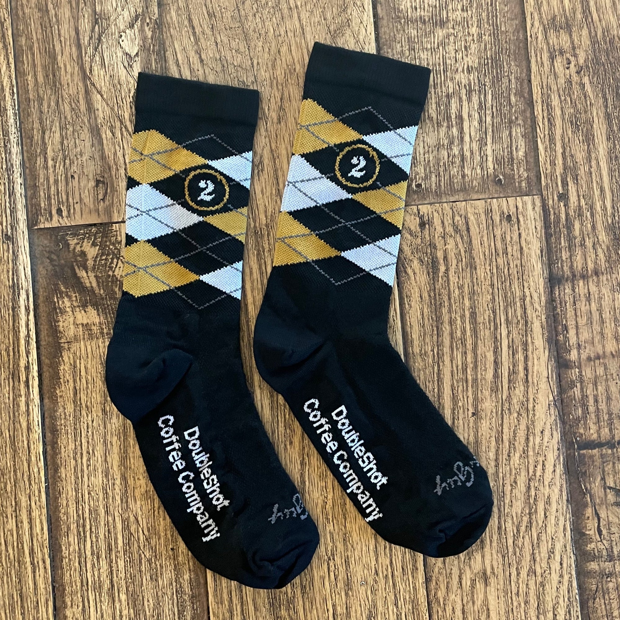 Argyle Coffee Socks
