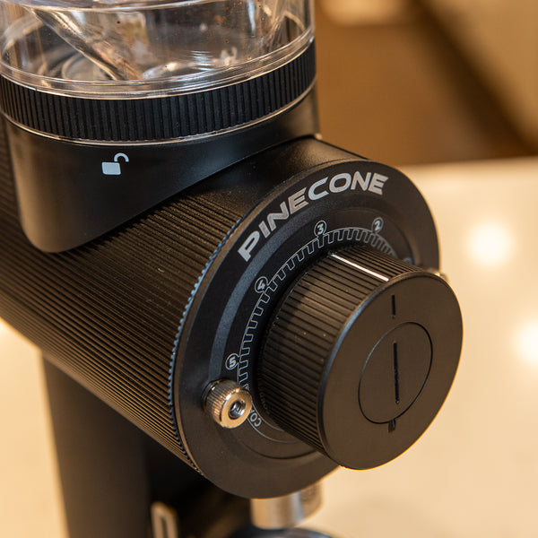 Pinecone Pinion grinder DoubleShot Coffee Company