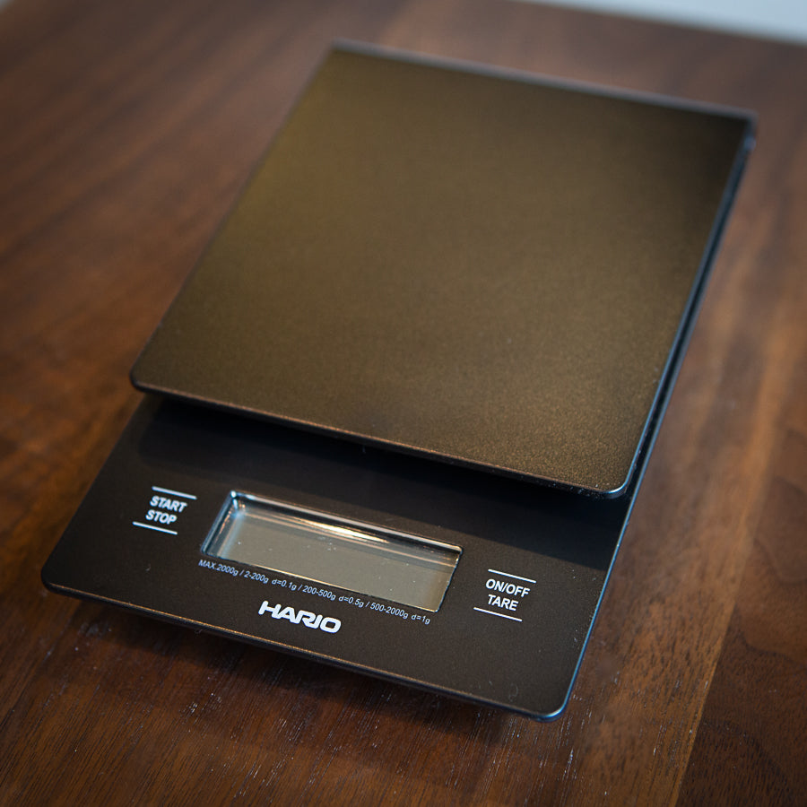 Hario V60 Drip Coffee Scale and Timer, Black: Home & Kitchen 