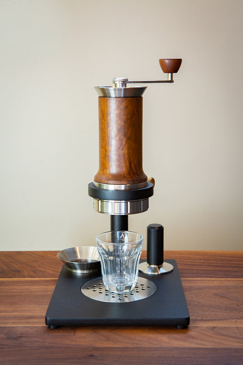 ARAM Manual Espresso Maker+ Steel Support — Loewen META trading GmbH